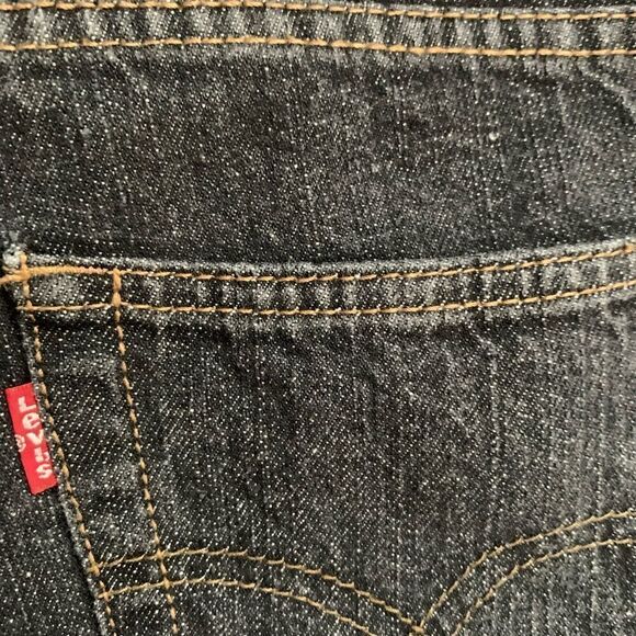Levi’s 505 Gray Wash Red Tab Jeans Size 14R/27 - Picture 8 of 11